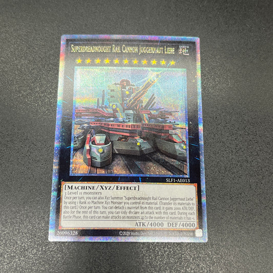 遊戯王 超弩級砲塔列車ジャガーノート・リーベ/クオシク/英語/泰亜版