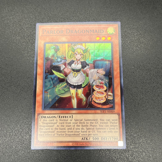 遊戯王 ドラゴンメイド・パルラ/スーパー/英語/泰亜版