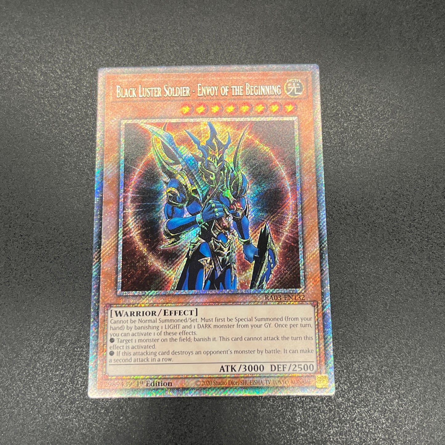 遊戯王 カオス・ソルジャー -開闢の使者-/プラチナ/英語/1st/EU