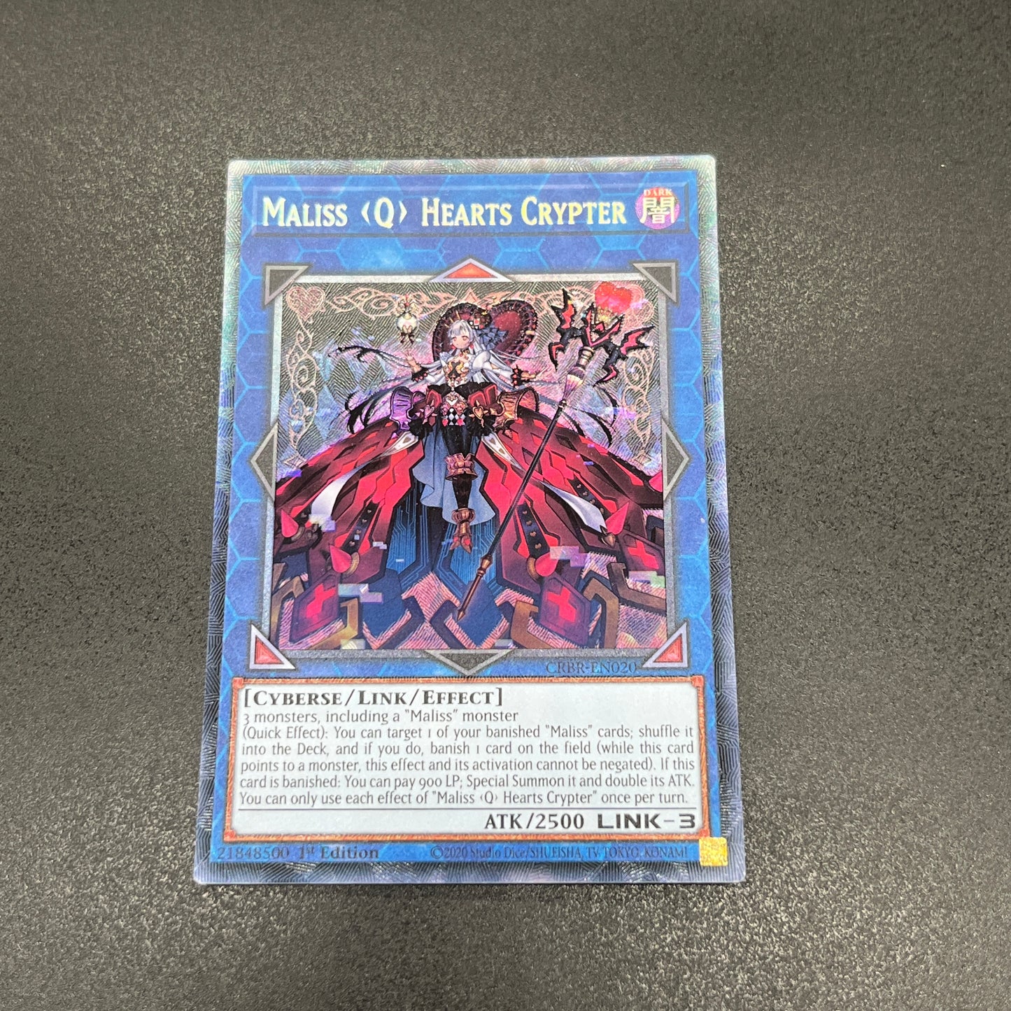 遊戯王 M∀LICE<Q>HEARTS OF CRYPTER/コレクターズ/英語/1st/EU