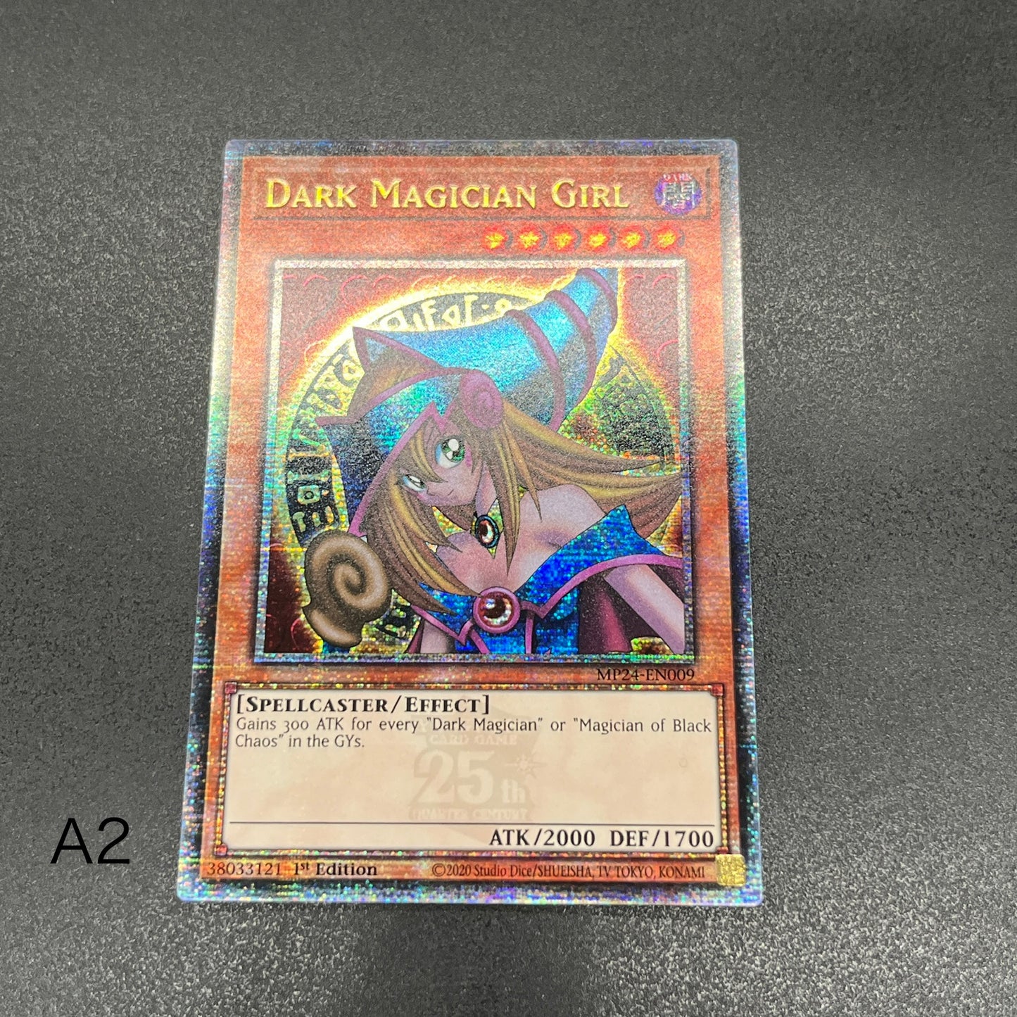 遊戯王 ブラック・マジシャン・ガール/クオシク/英語/1st/EU版