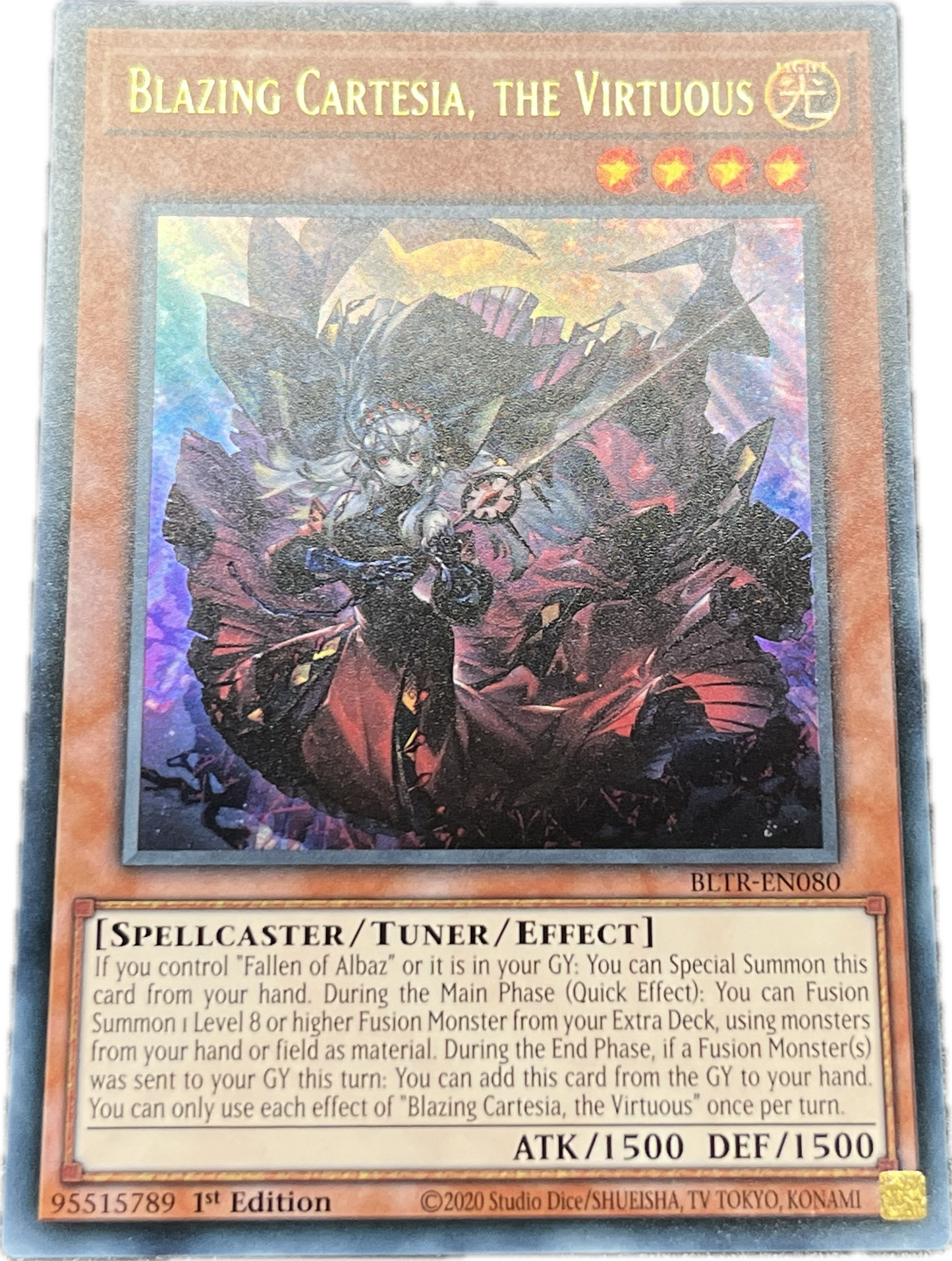 遊戯王 赫の聖女カルテシア/ウルトラ/英語/1st