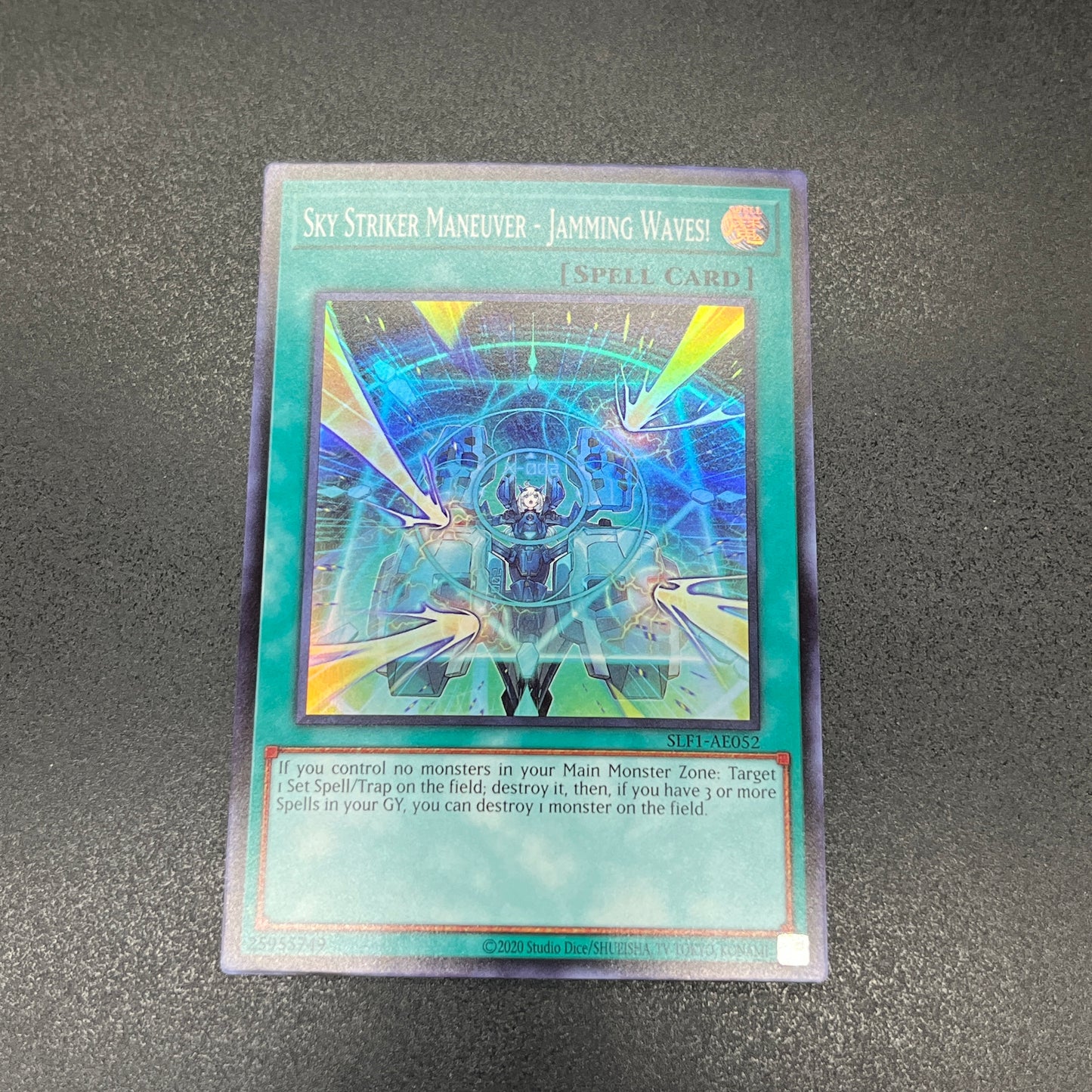 遊戯王 閃刀術式-ジャミングウェーブ/スーパー/英語/泰亜版
