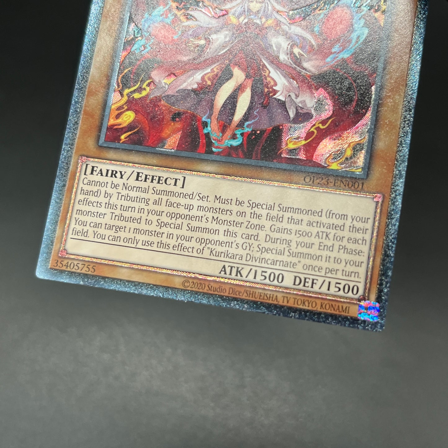 遊戯王 俱利伽羅天童/レリーフ/英語/EU