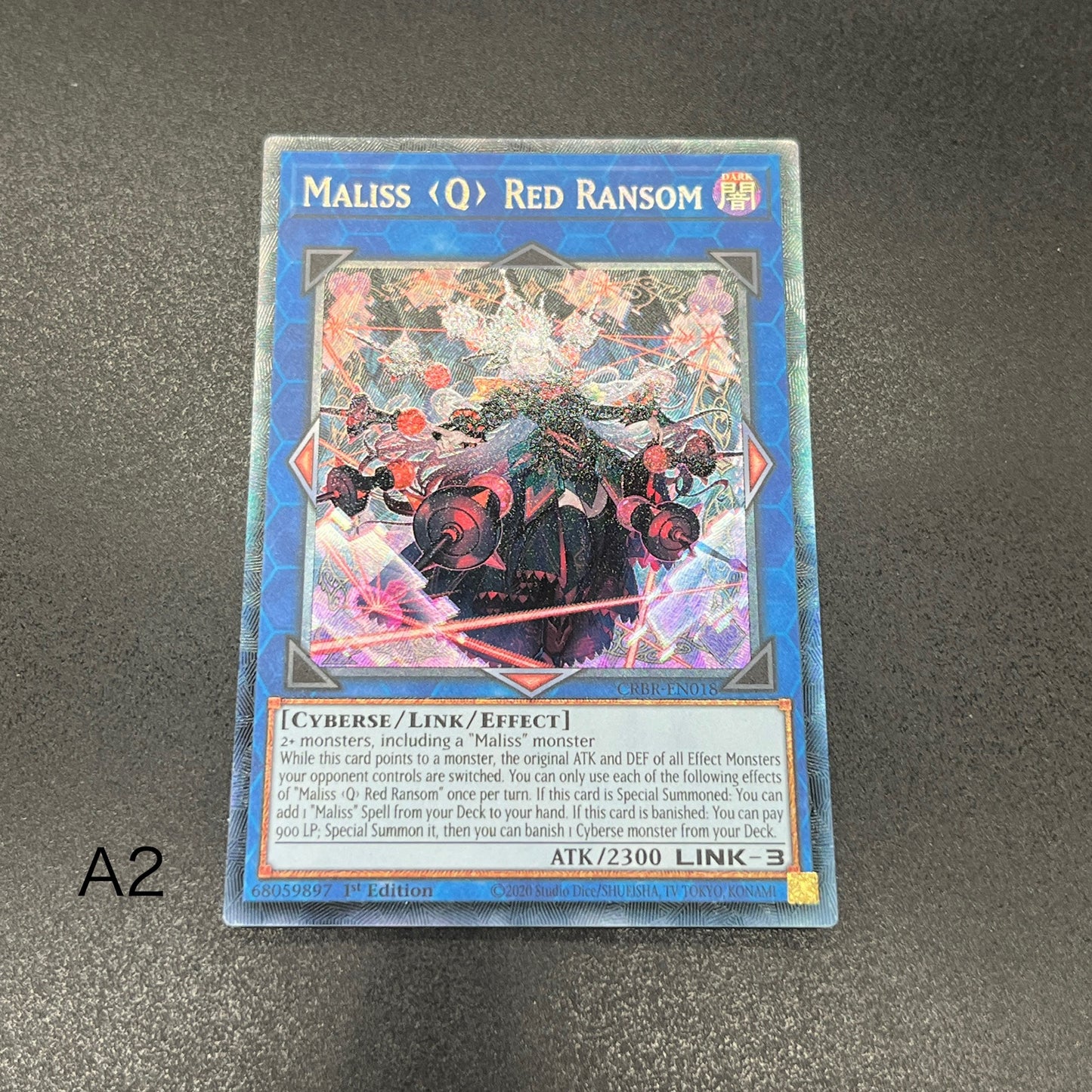 遊戯王 M∀LICE<Q>RED RANSOM/コレクターズ/英語/1st/EU版