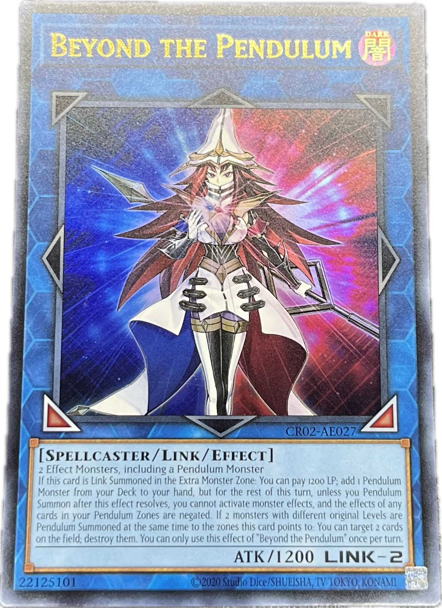 遊戯王 軌跡の魔術師/ウルトラ/英語/泰亜版