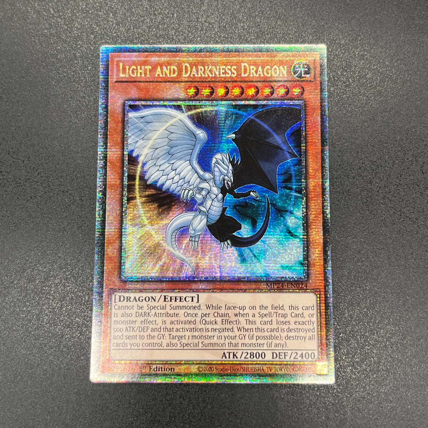 遊戯王 光と闇の竜/クオシク/英語/1st/EU版