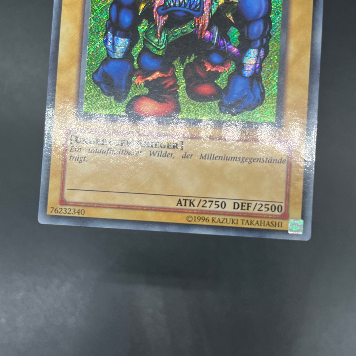 遊戯王 千年原人/シークレット/ドイツ