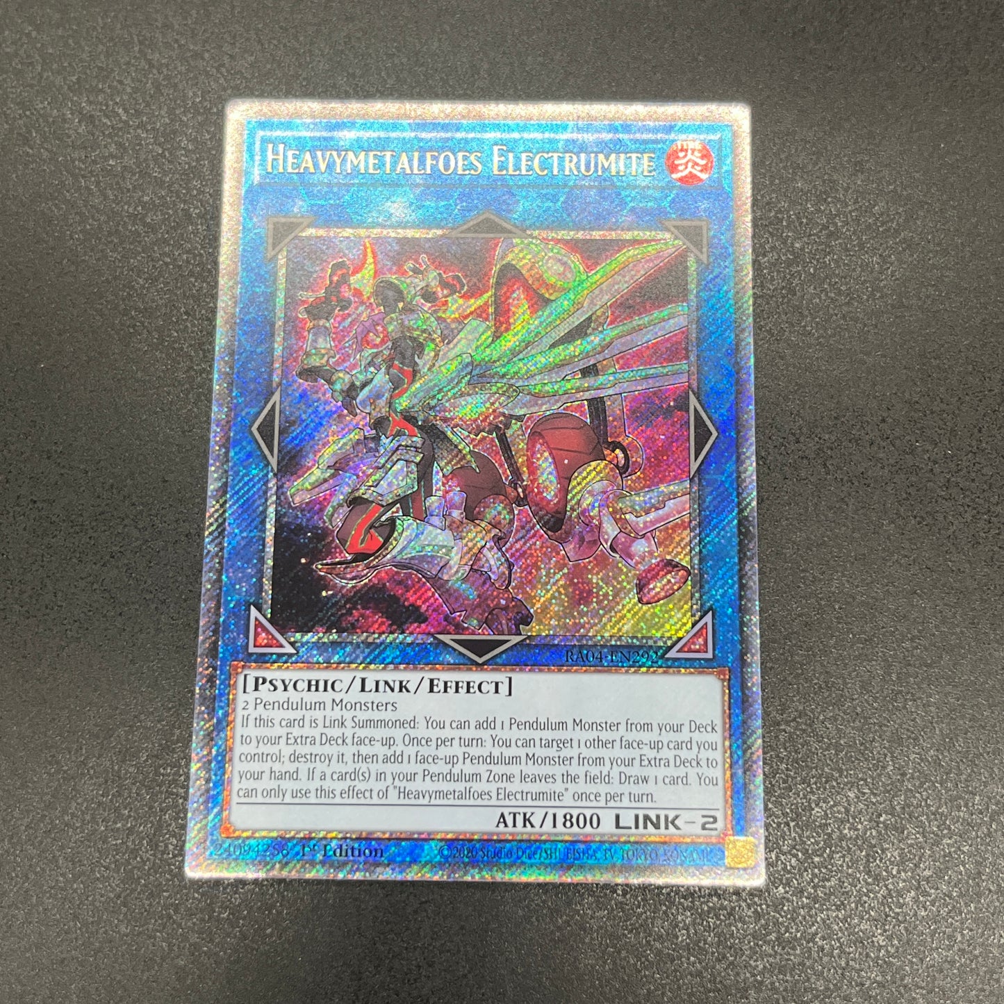 遊戯王 ヘビーメタルフォーゼ・エレクトラム/プラチナ/英語/1st/EU版