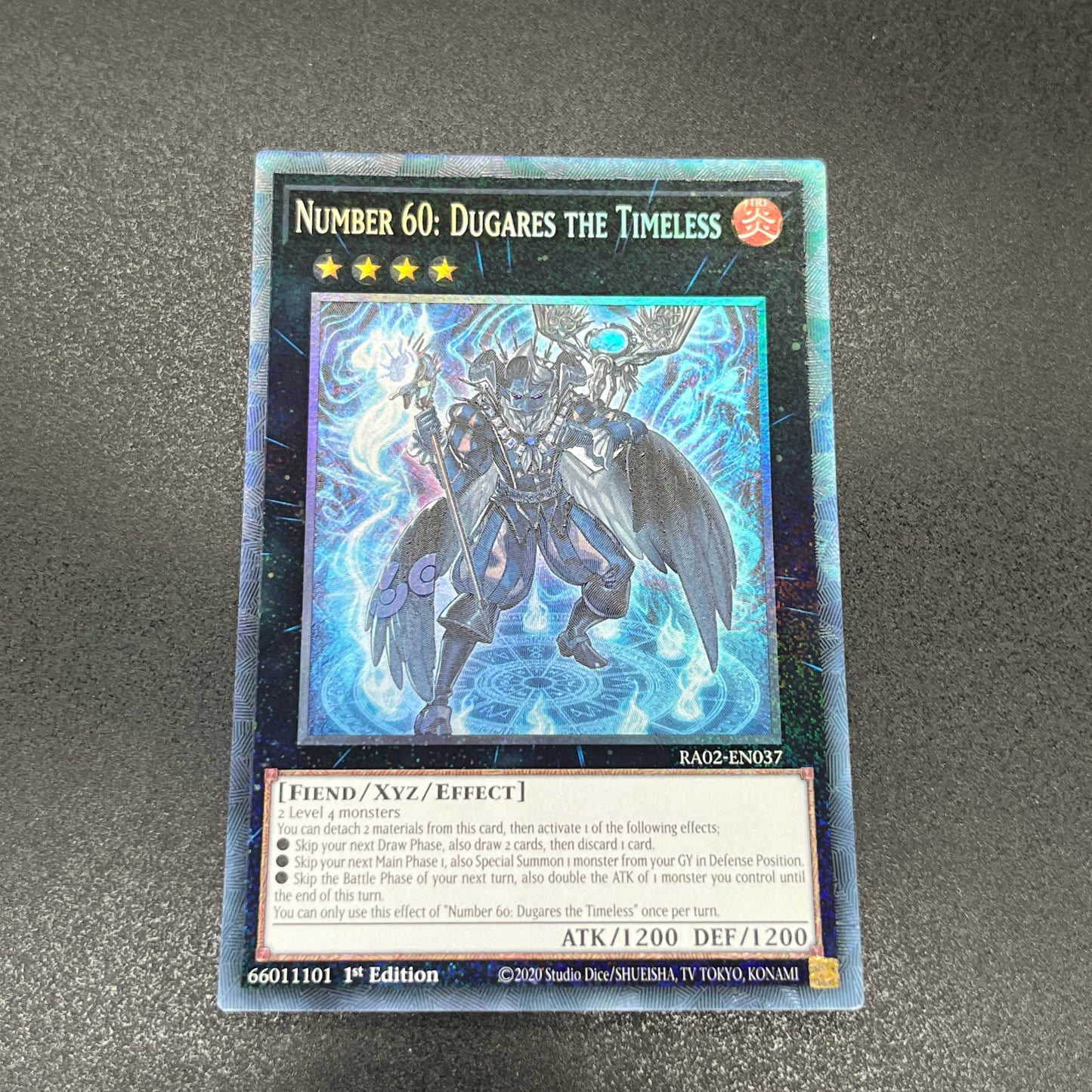 遊戯王 No.60 刻不知のデュガレス/コレクターズ/英語/1st/EU版