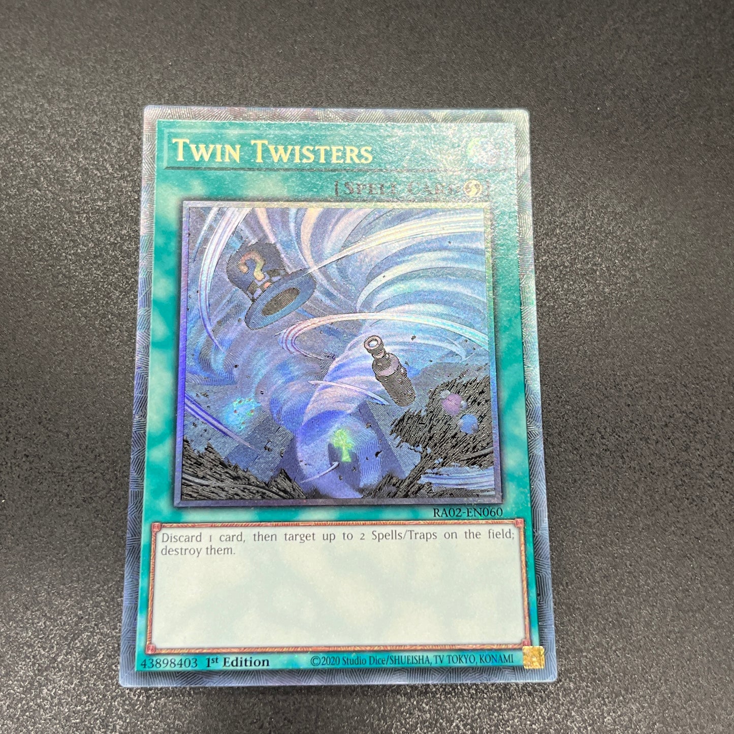 遊戯王 ツインツイスター/コレクターズ/英語/1st/EU版