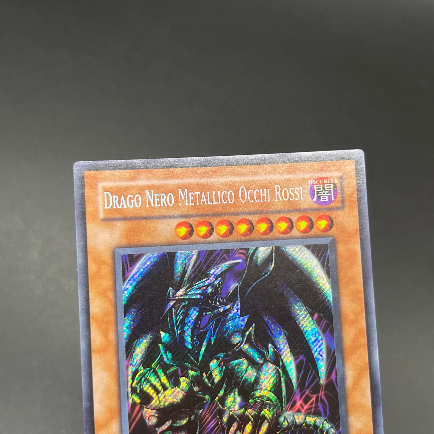 遊戯王 レッドアイズ・ブラックメタルドラゴン/シークレット/イタリア/EU