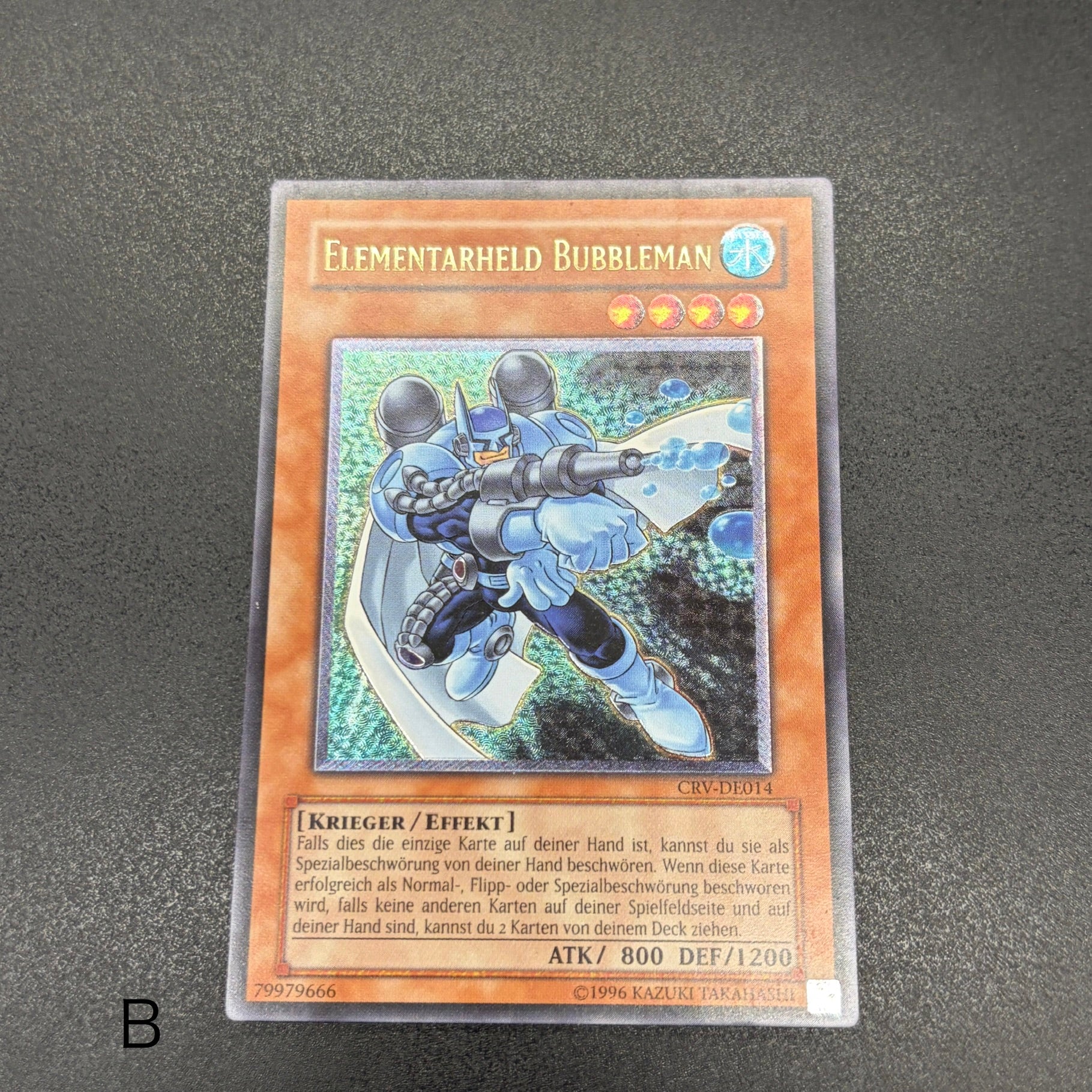 遊戯王 ドイツ EU E・HERO バブルマン レリーフ 遊戯王 E・HERO バブルマン/レリーフ/ドイツ/EU版 – カード