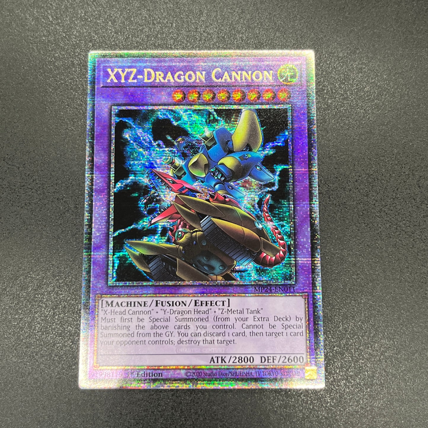 遊戯王 XYZ-ドラゴン・キャノン/クオシク/英語/1st/EU版