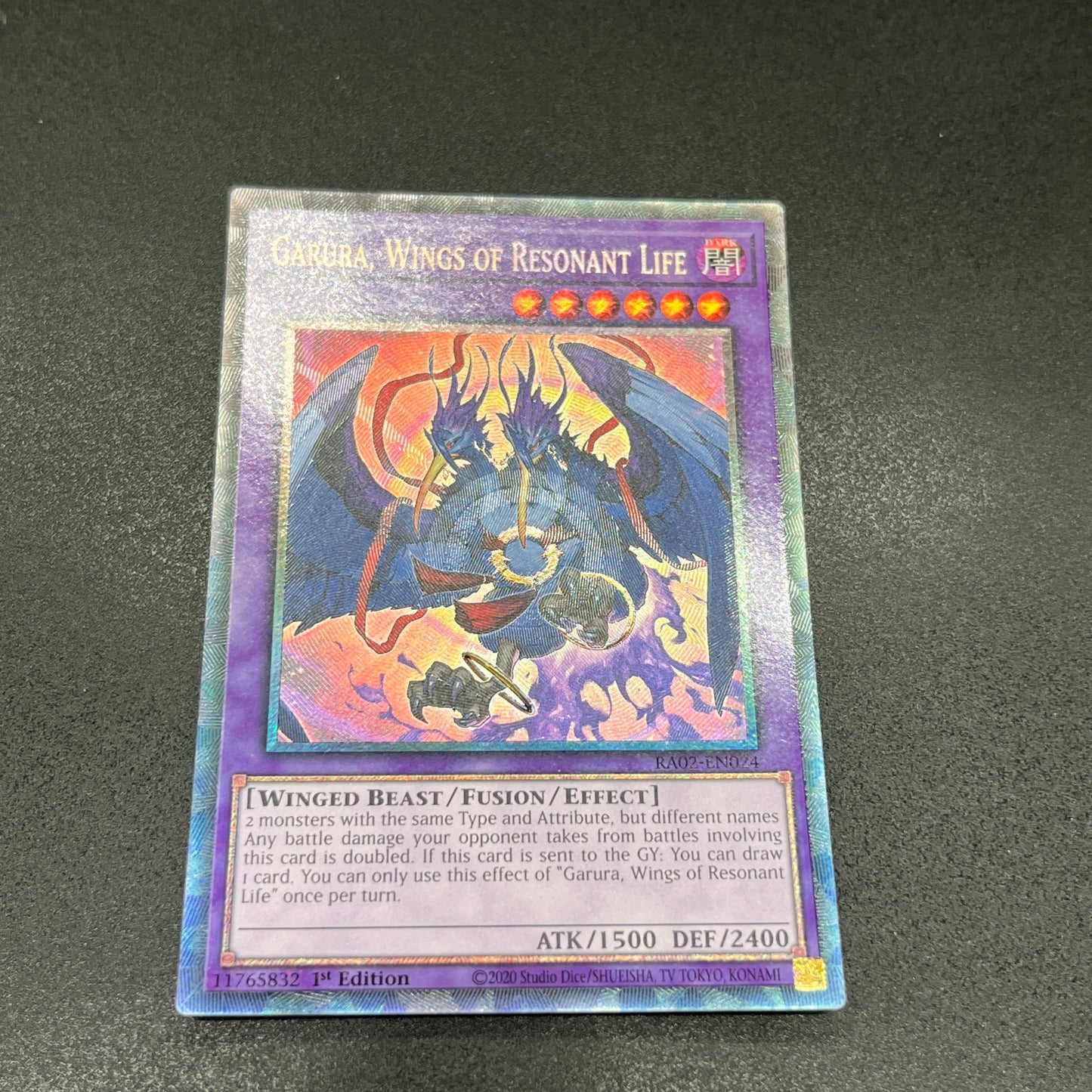 遊戯王 共命の翼ガルーラ/コレクターズ/英語/1st/EU版