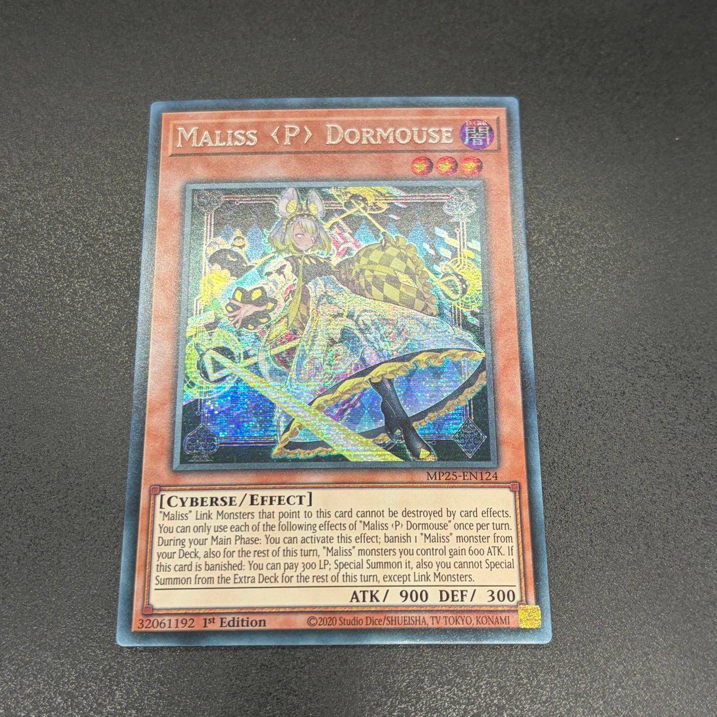 遊戯王 M∀LICE<P>Dormouse/シークレット/1st/英語