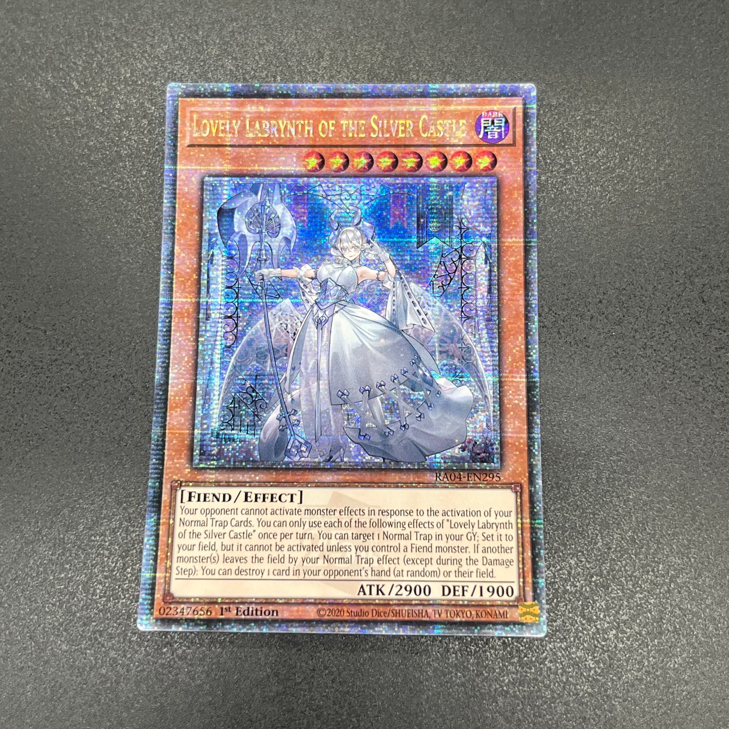 遊戯王 白銀の城のラビュリンス/クオシク/英語/1st/EU