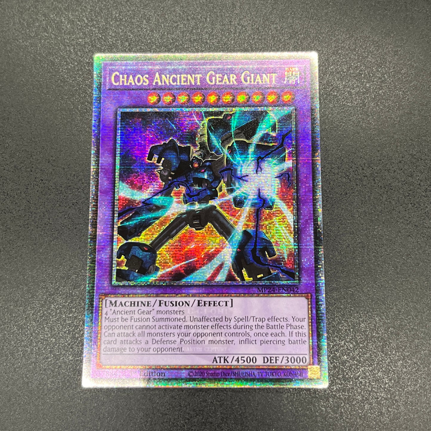 遊戯王 古代の機械混沌巨人/クオシク/英語/1st/EU版