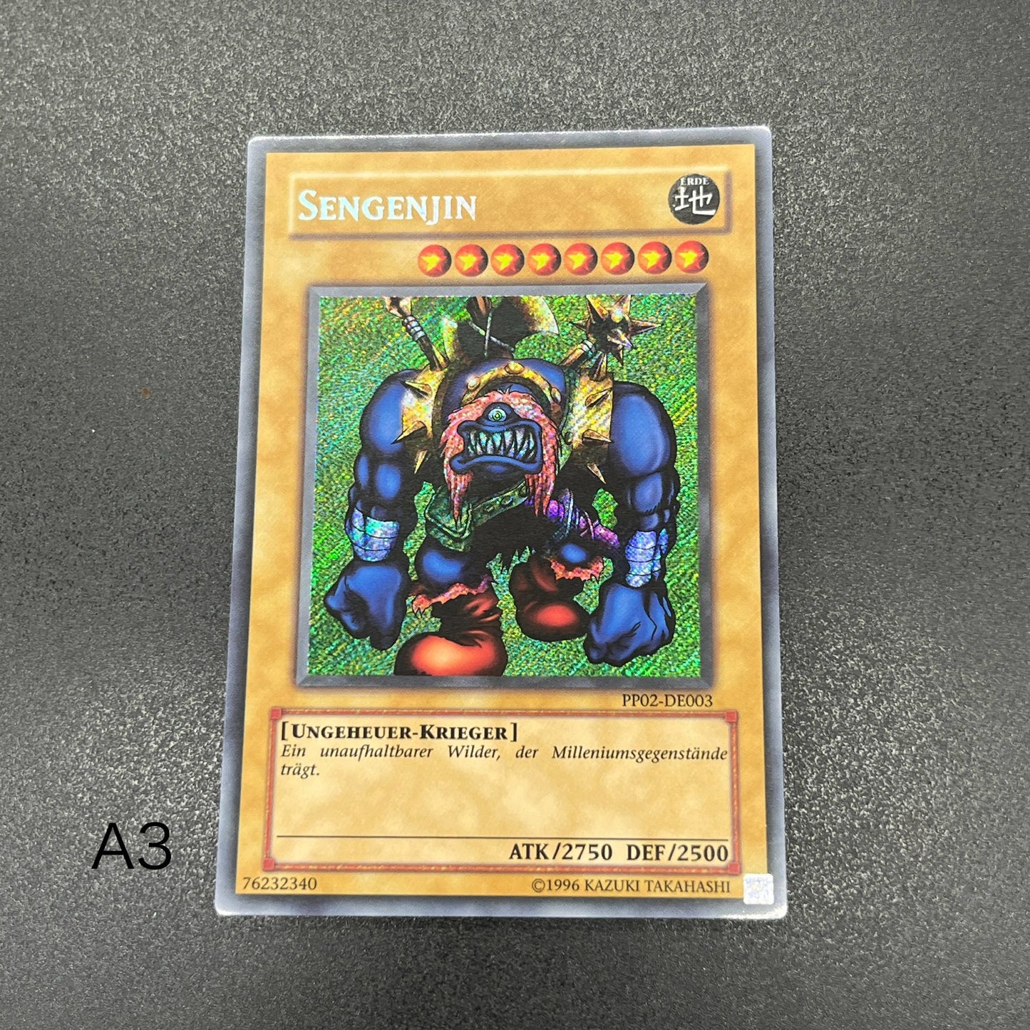遊戯王 千年原人/シークレット/ドイツ