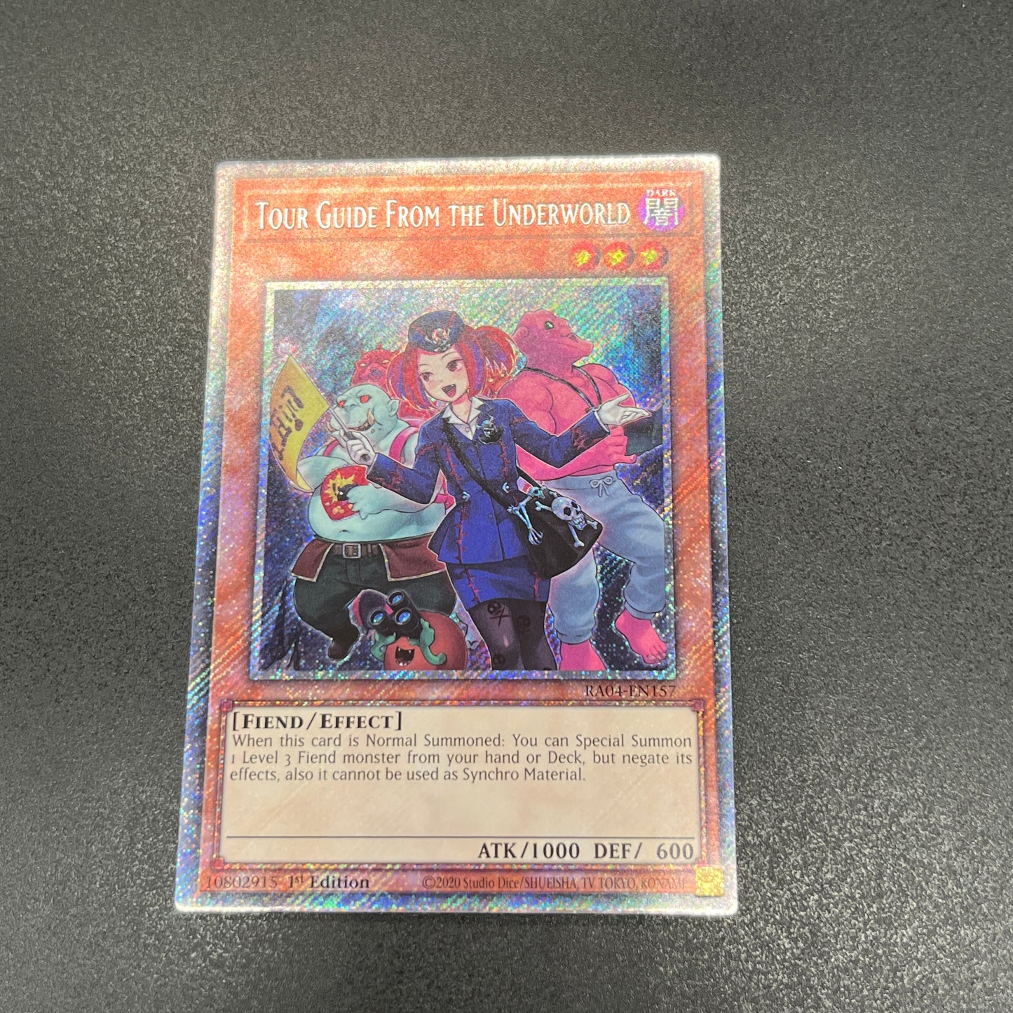 遊戯王 魔界発現世行きデスガイド/プラチナ/英語/1st/EU版