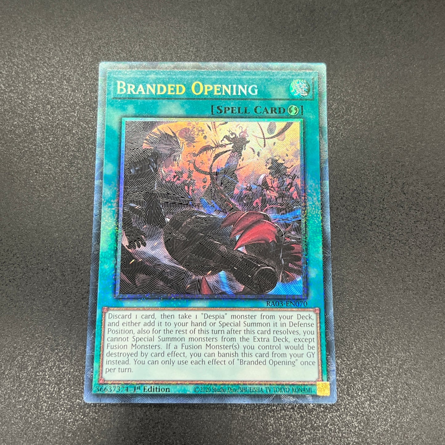 遊戯王 烙印開幕/コレクターズ/英語/1st/EU