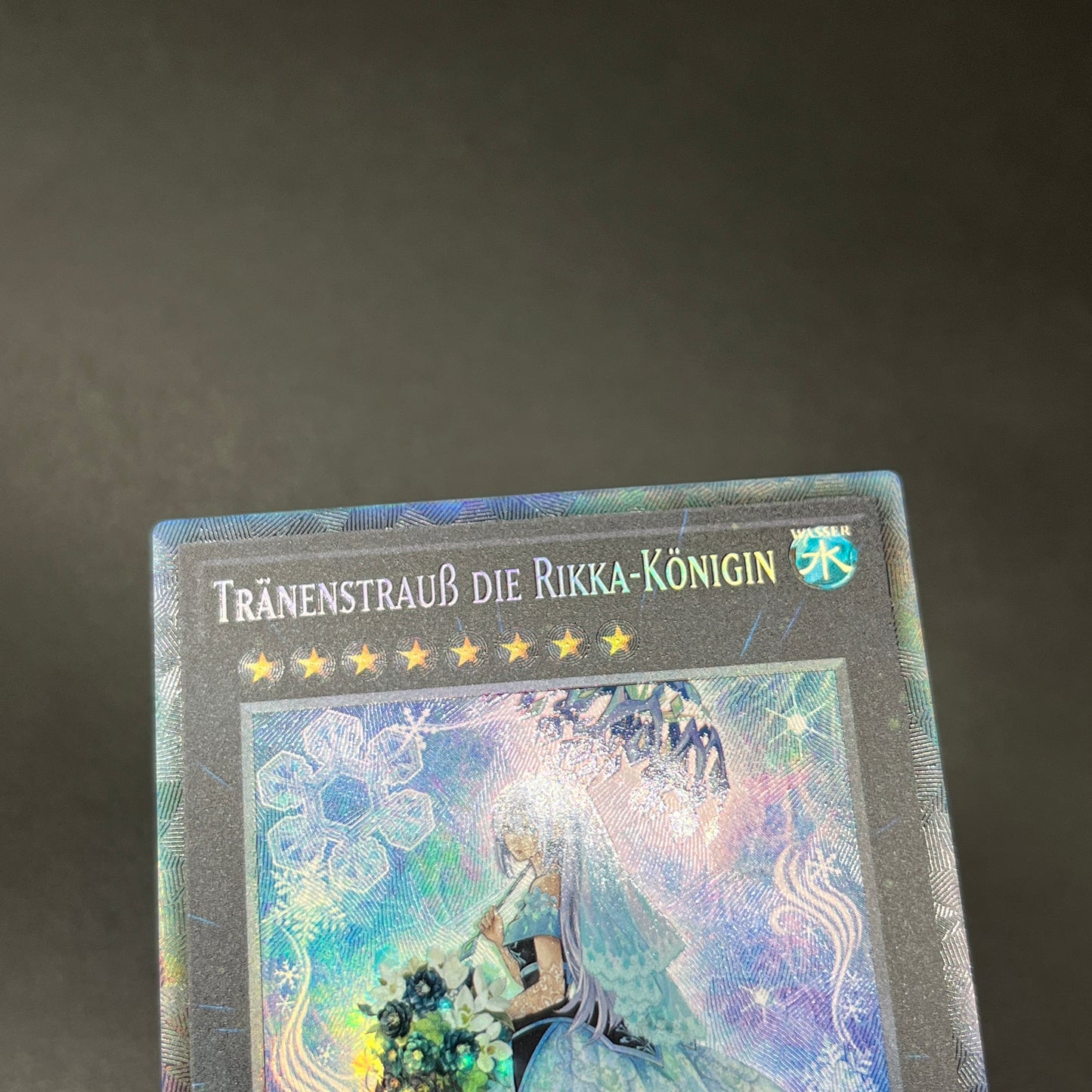遊戯王 六花聖ティアドロップ/コレクターズレア/ドイツ/1st/EU版