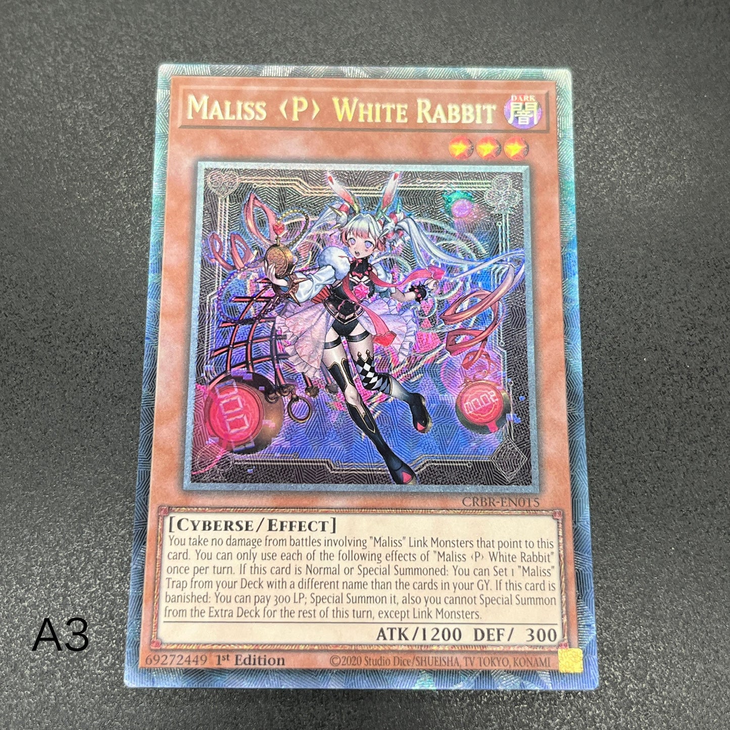 遊戯王 M∀LICE<P>White Rabbit/コレクターズ/英語/1st/EU