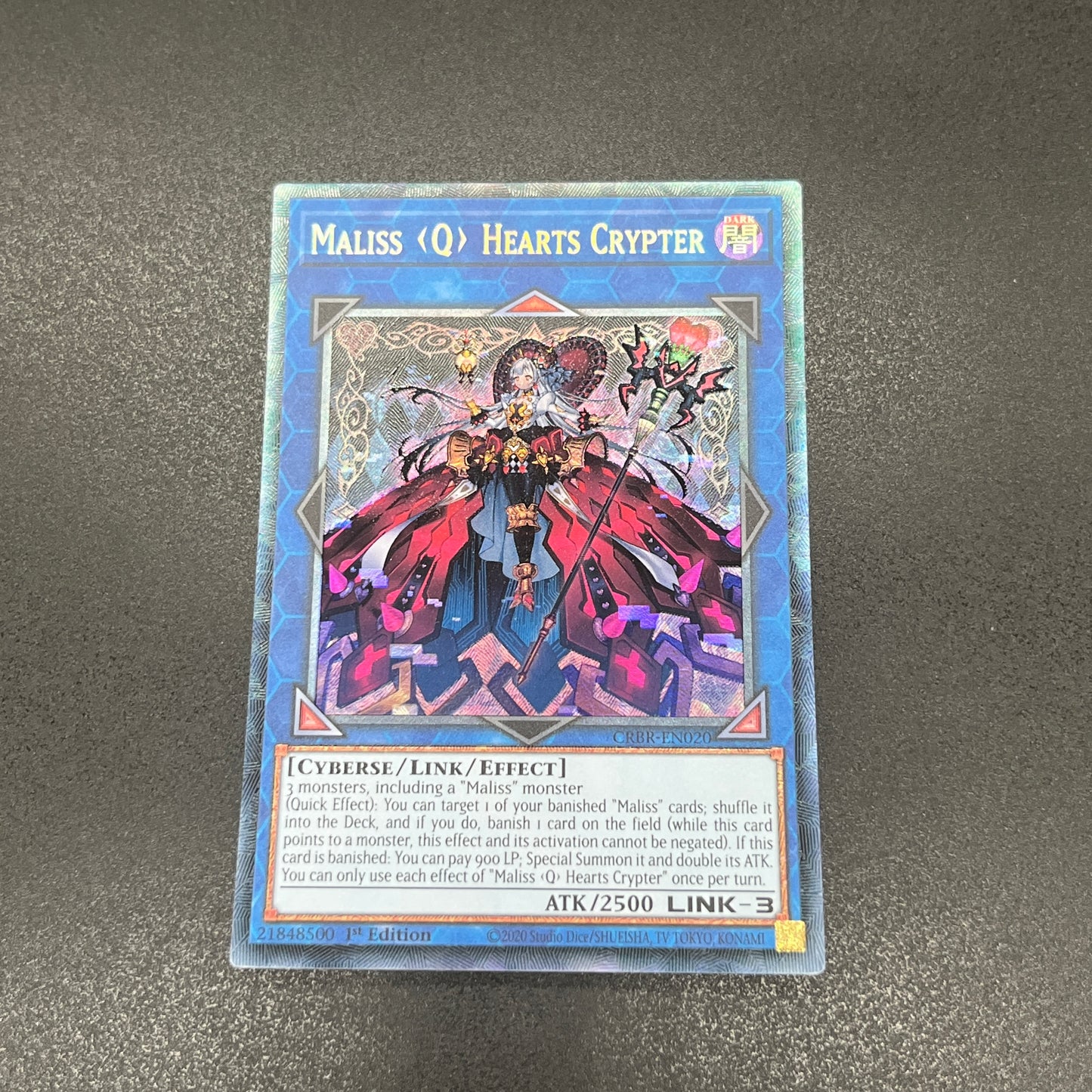 遊戯王 M∀LICE<Q>HEARTS OF CRYPTER/コレクターズ/英語/1st/EU