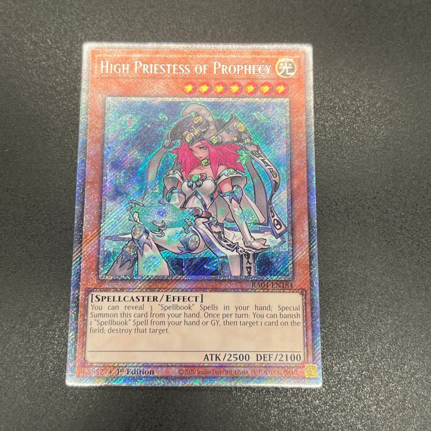 遊戯王 魔導法士 ジュノン/プラチナ/英語/1st/EU版