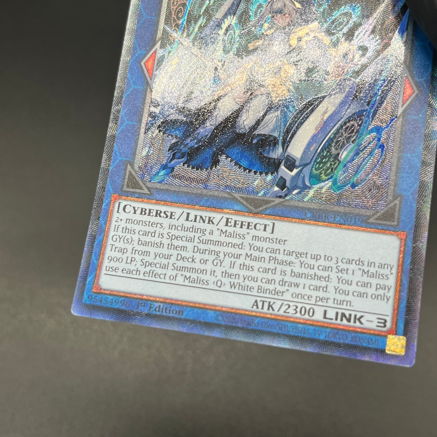 遊戯王 M∀LICE<Q>WHITE BINDER/コレクターズ/英語/1st/EU