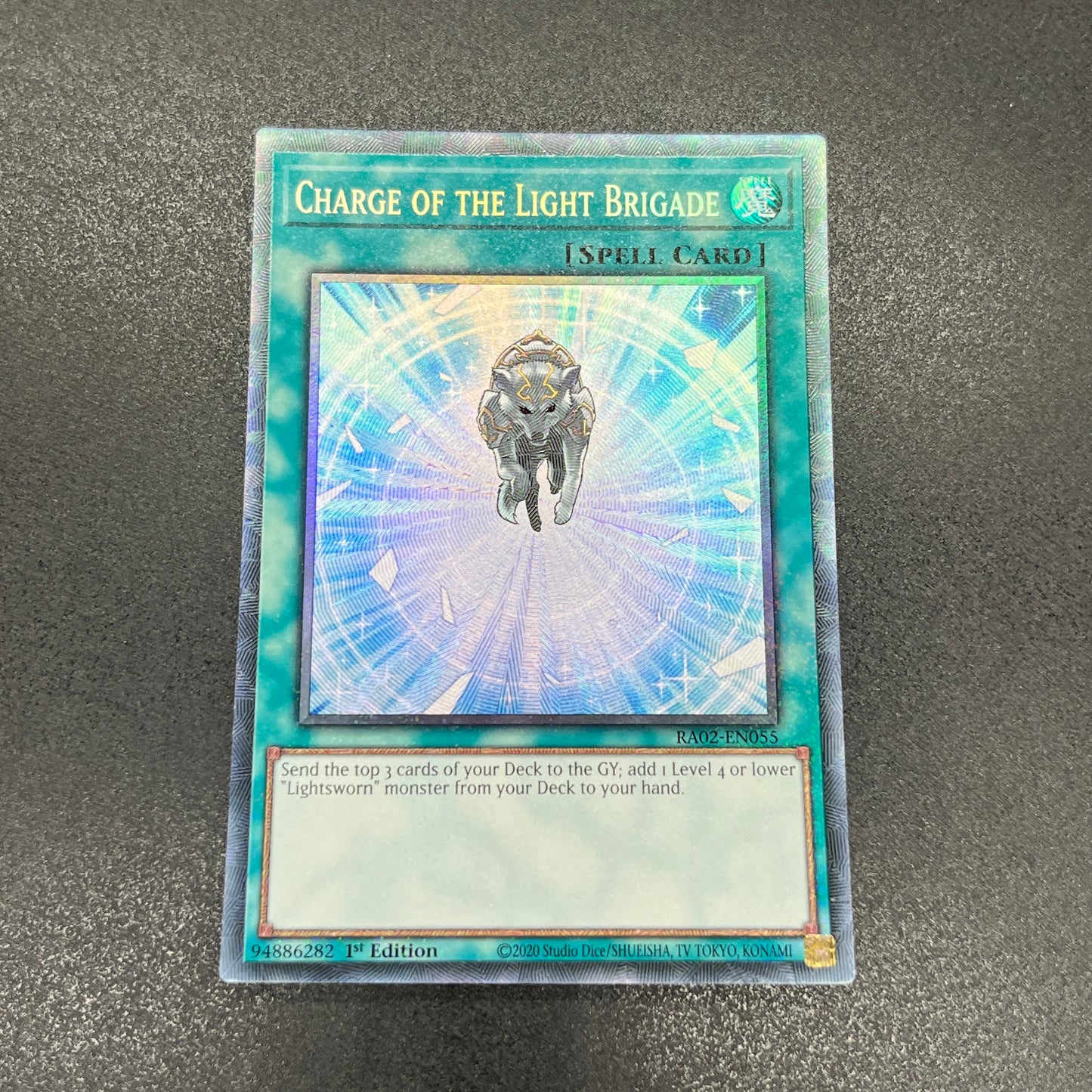 遊戯王 光の援軍/コレクターズ/英語/1st/EU版