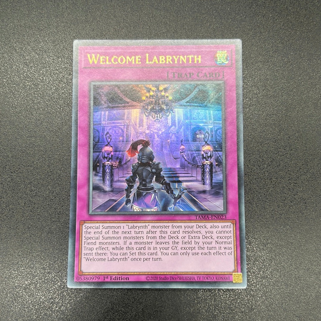 遊戯王 ウェルカム・ラビュリンス/ウルトラ/英語/1st