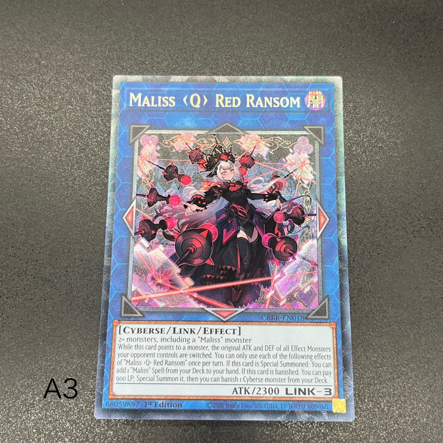 遊戯王 M∀LICE<Q>RED RANSOM/コレクターズ/英語/1st/EU版
