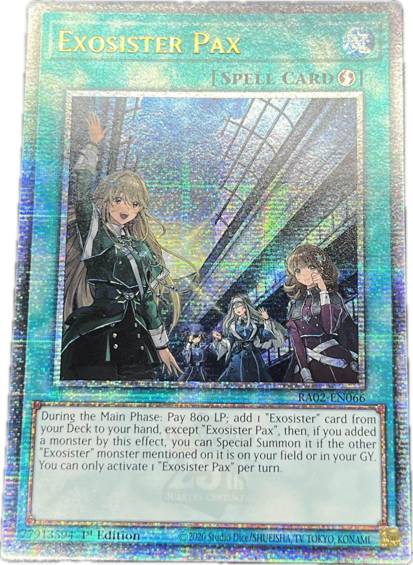 遊戯王 エクソシスター・パークス/クオシク/英語/1st/EU版