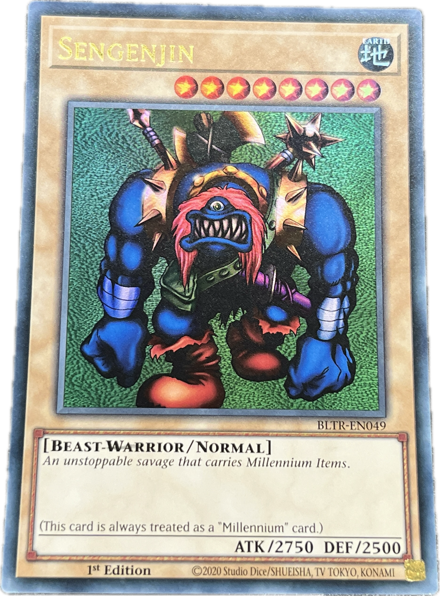 遊戯王 千年原人/ウルトラ/英語/1st