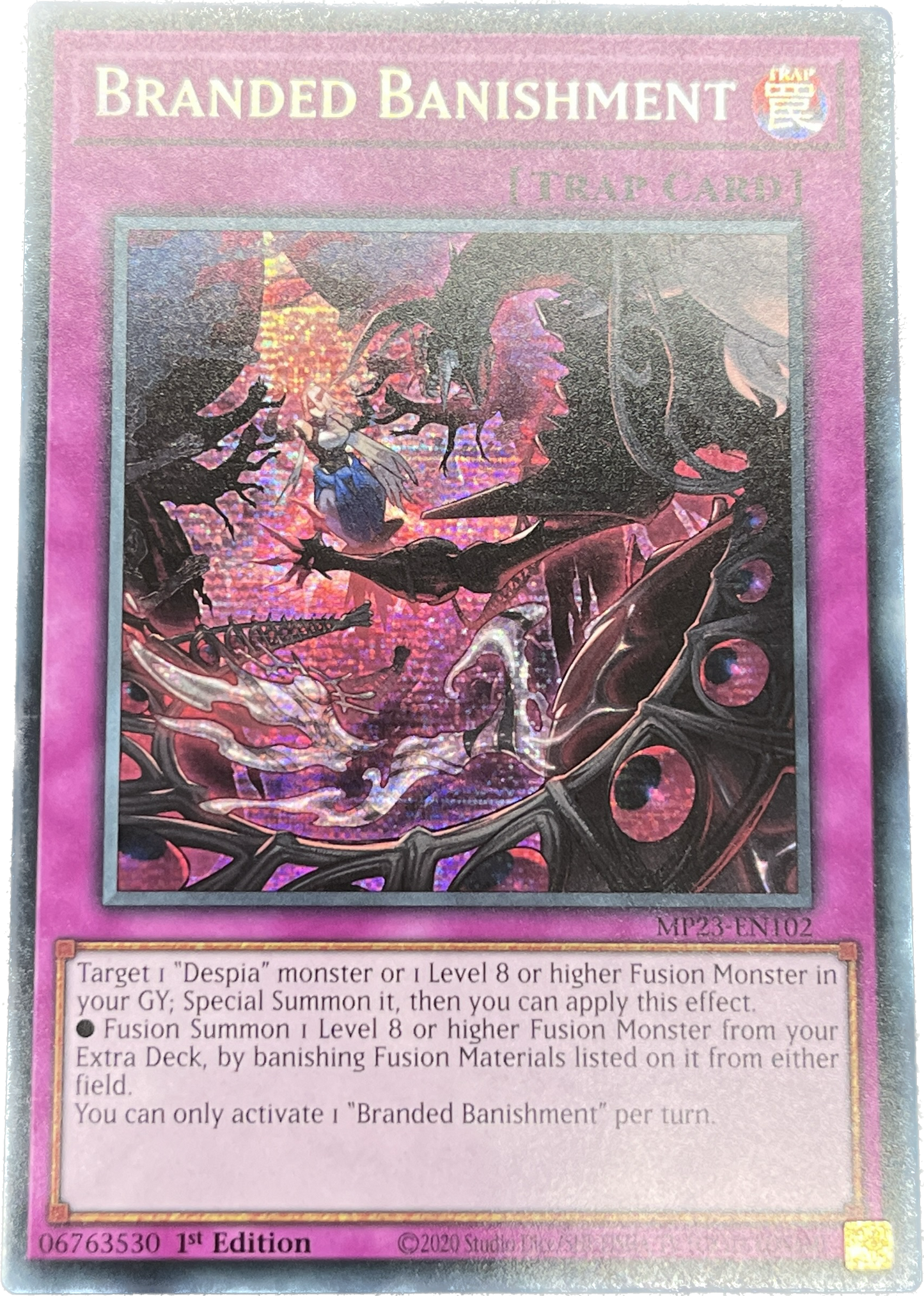 遊戯王 烙印追放/シークレット/英語/1st