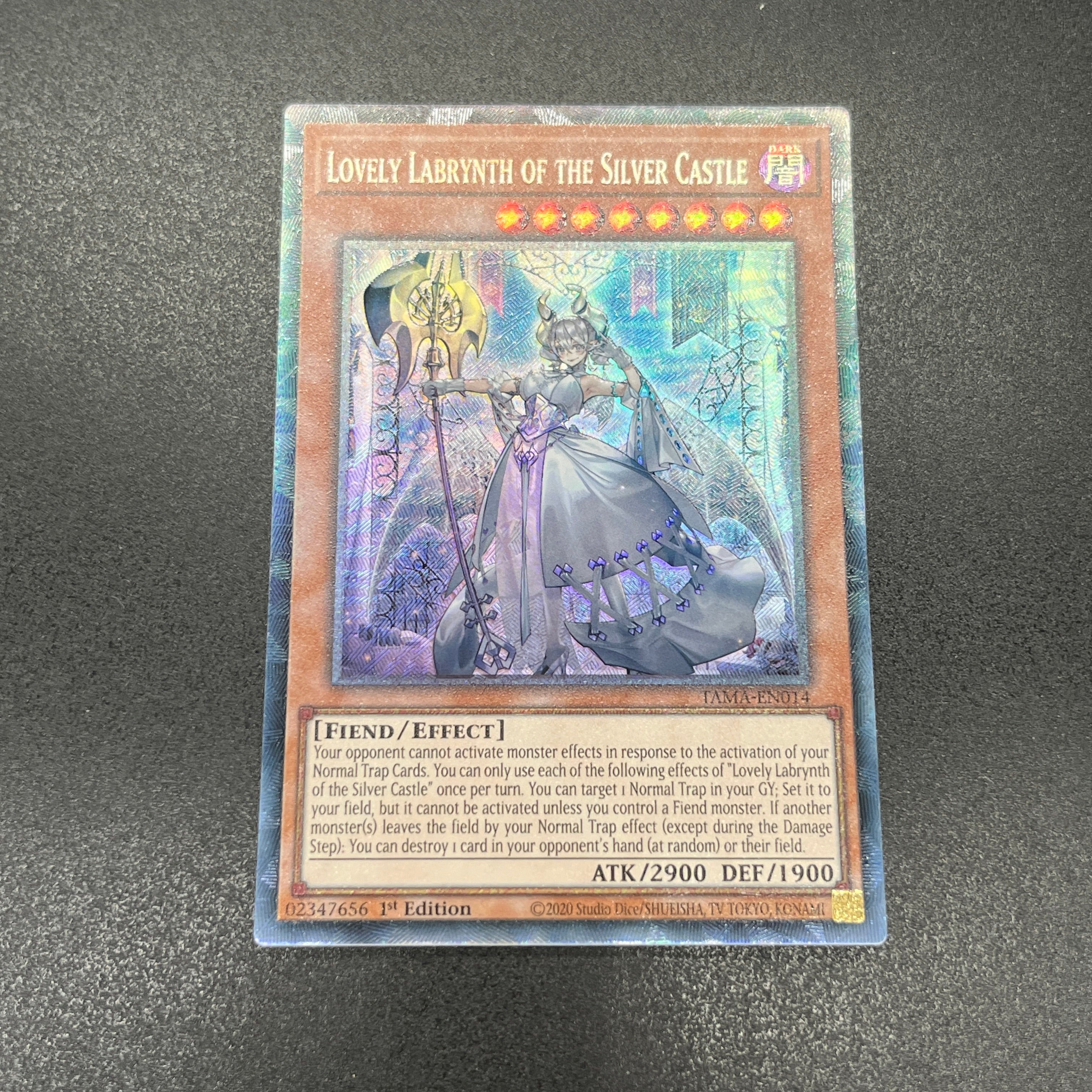 問屋直販遊戯王　白銀の城のラビュリンス　コレクターズレア　英語版　美品　1st 遊戯王OCG デュエルモンスターズ