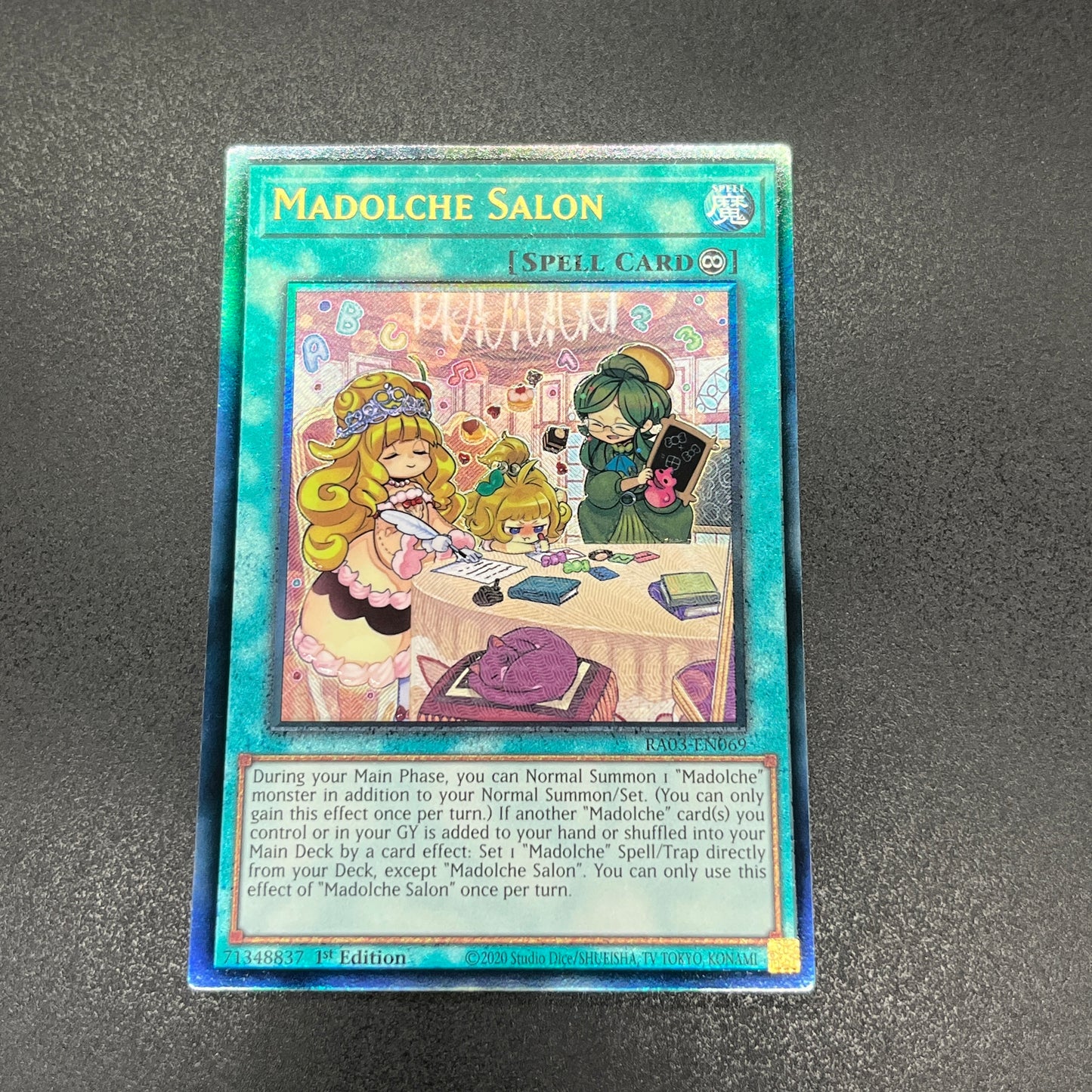 遊戯王 マドルチェ・サロン/レリーフ/英語/1st/EU