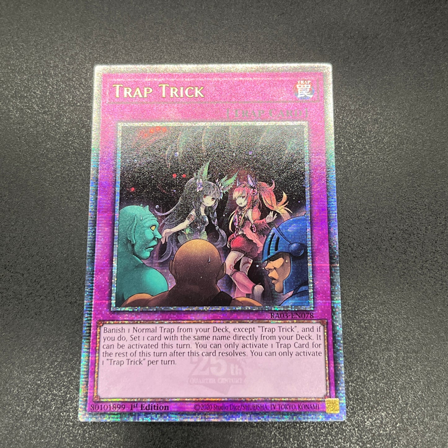 遊戯王 トラップトリック/クオシク/英語/1st/EU