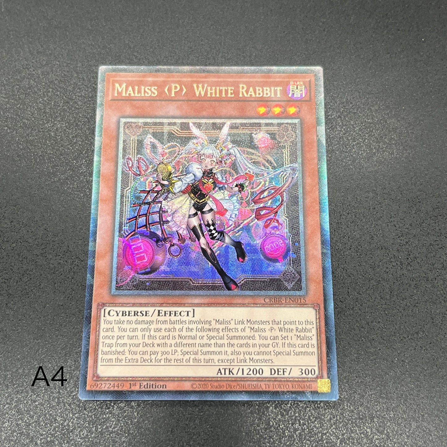遊戯王 M∀LICE<P>White Rabbit/コレクターズ/英語/1st/EU