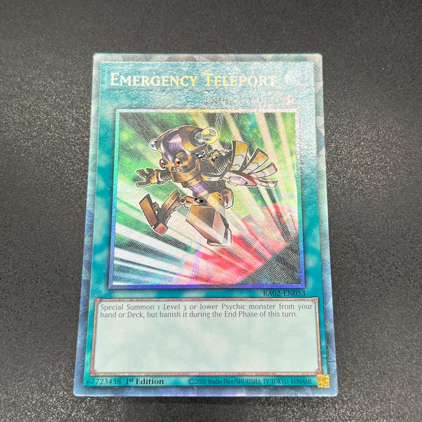 遊戯王 緊急テレポート/コレクターズ/英語/1st/EU版