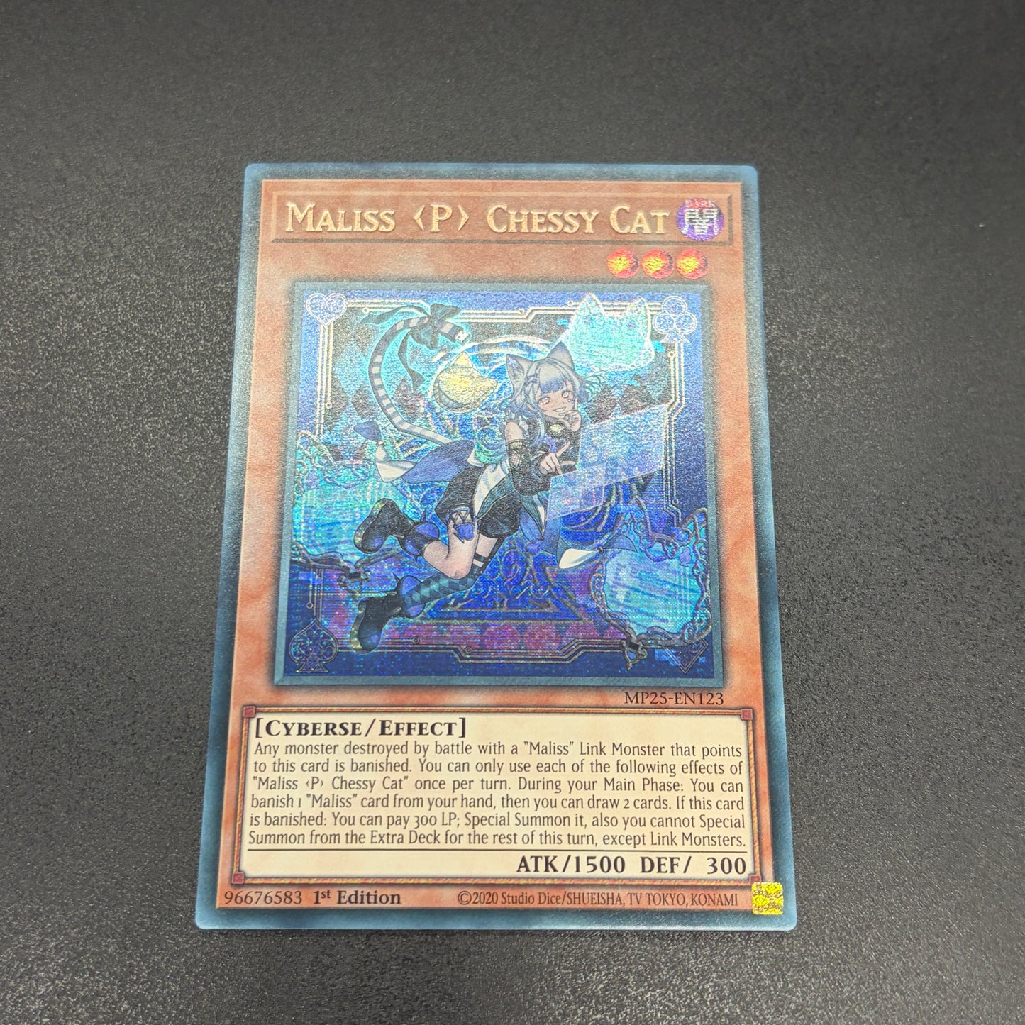 遊戯王 M∀LICE<P>Cheshire Cat/シークレット/1st/英語