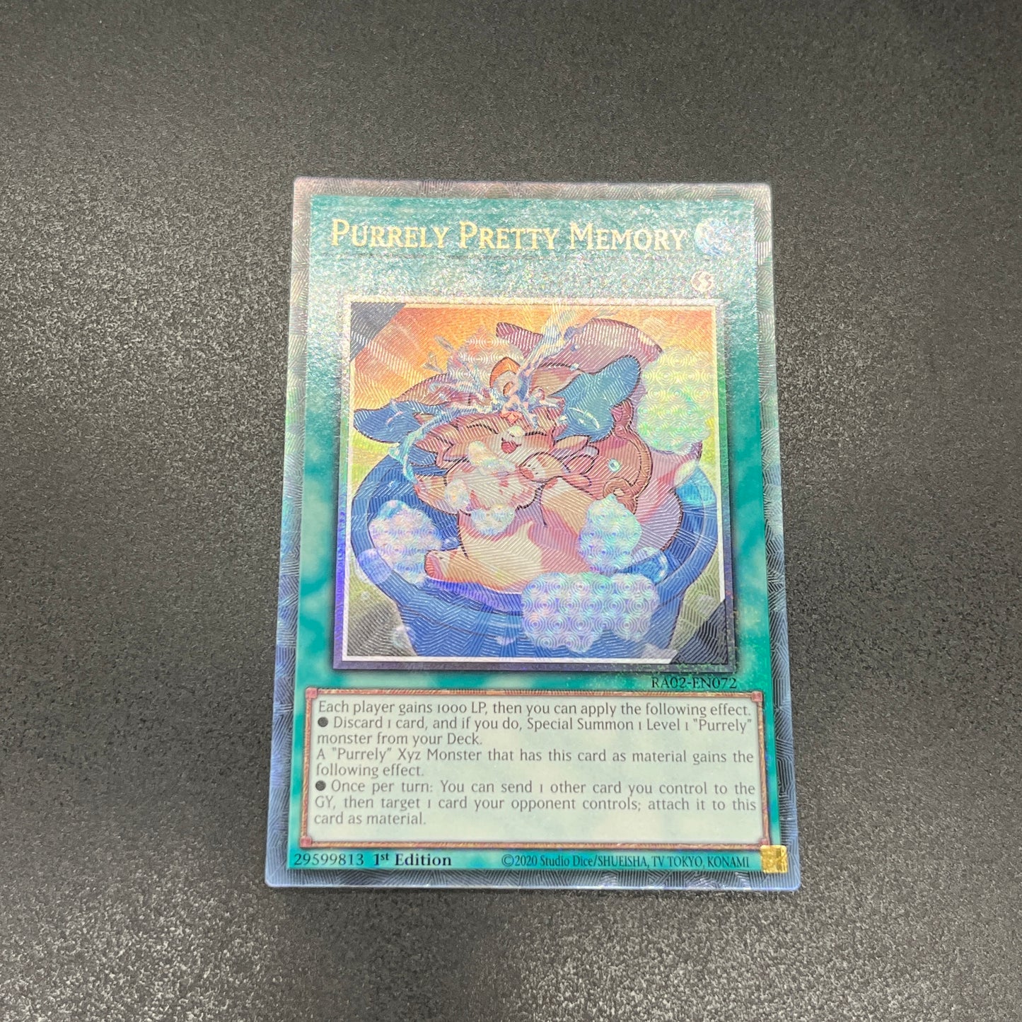 遊戯王 ピュアリィ・プリティメモリー/コレクターズ/英語/1st/EU