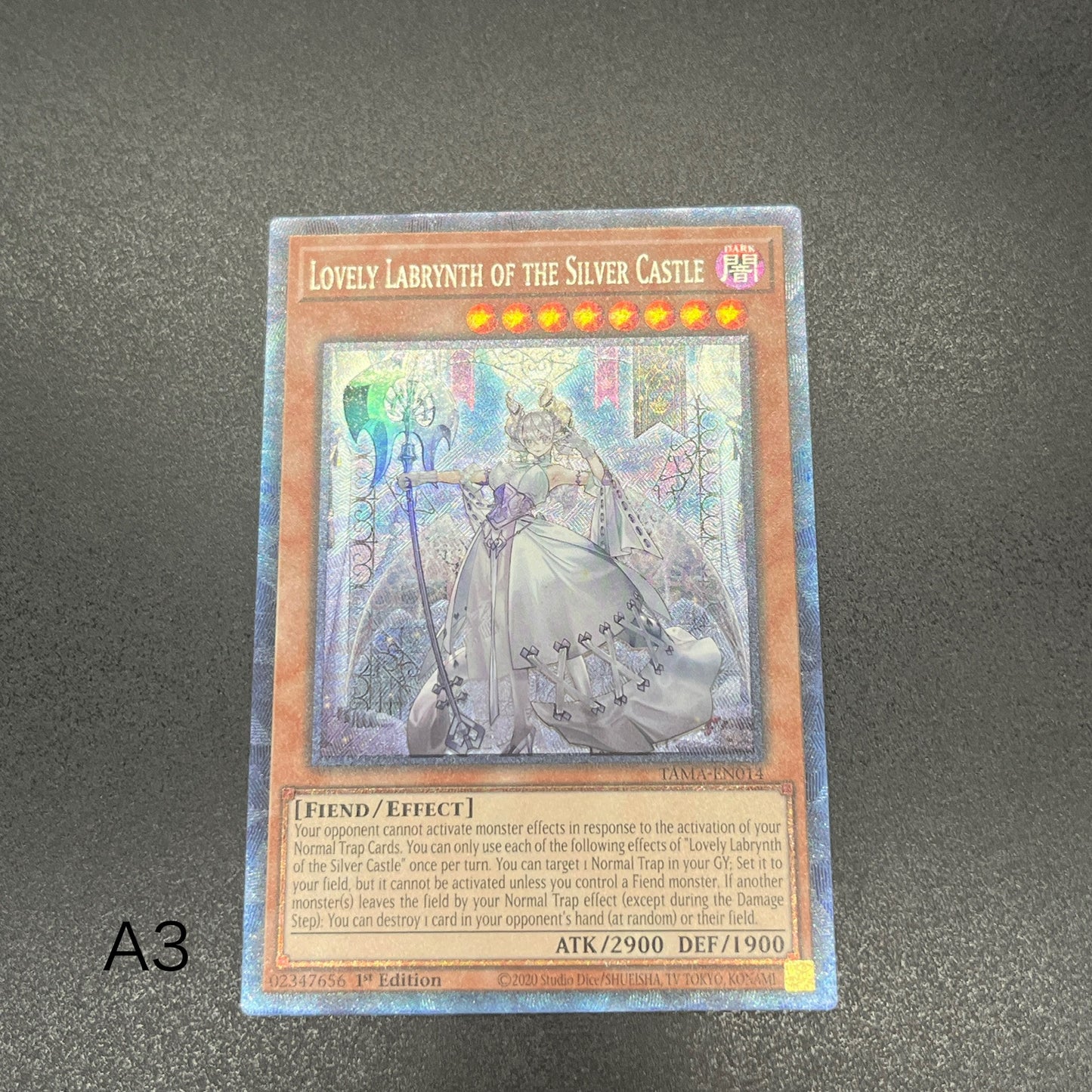 遊戯王 白銀の城のラビュリンス/コレクターズレア/英語/1st/北米版版