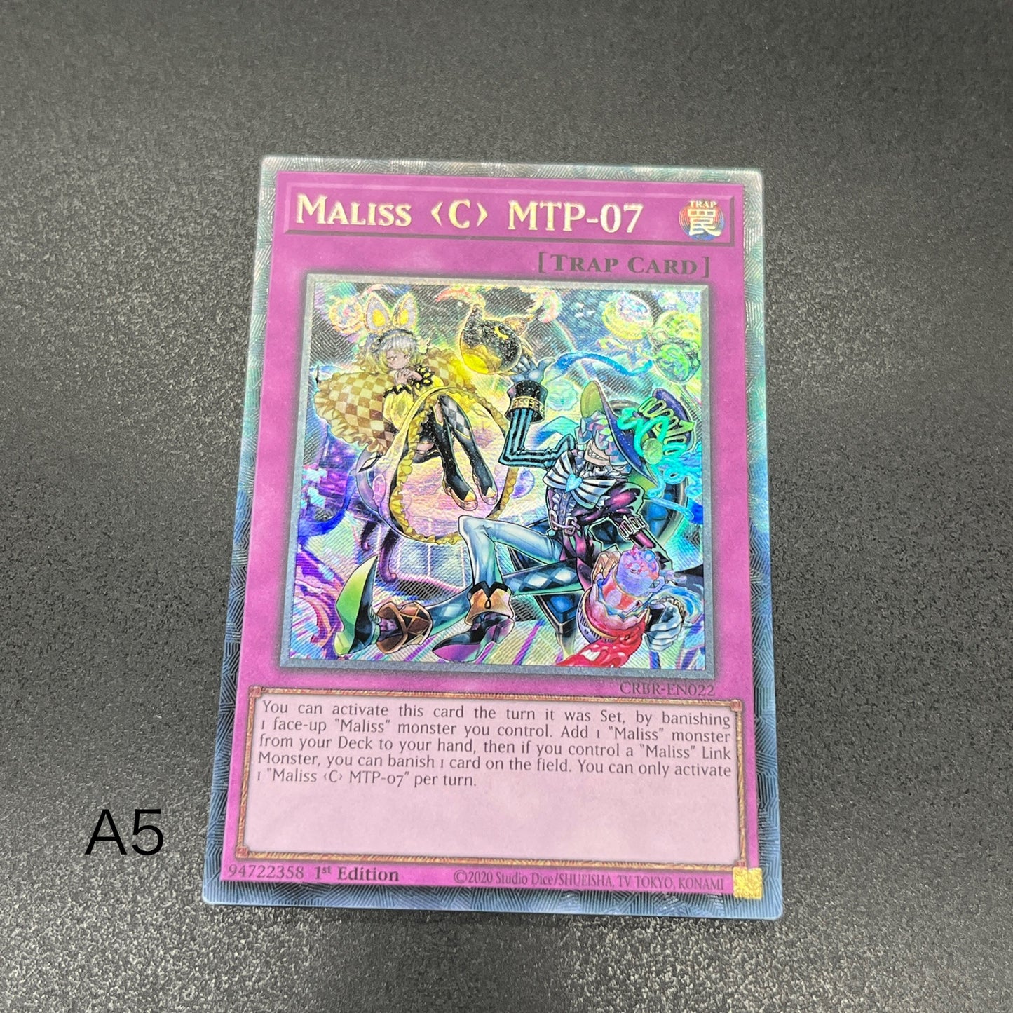 遊戯王 M∀LICE<C>MTP-07/コレクターズ/英語/1st/EU版