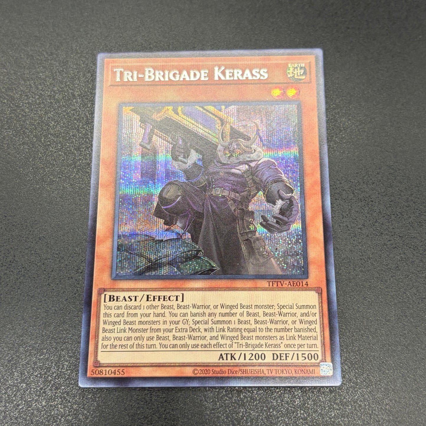 遊戯王 鉄獣戦線 ケラス/シークレット/英語/泰亜版