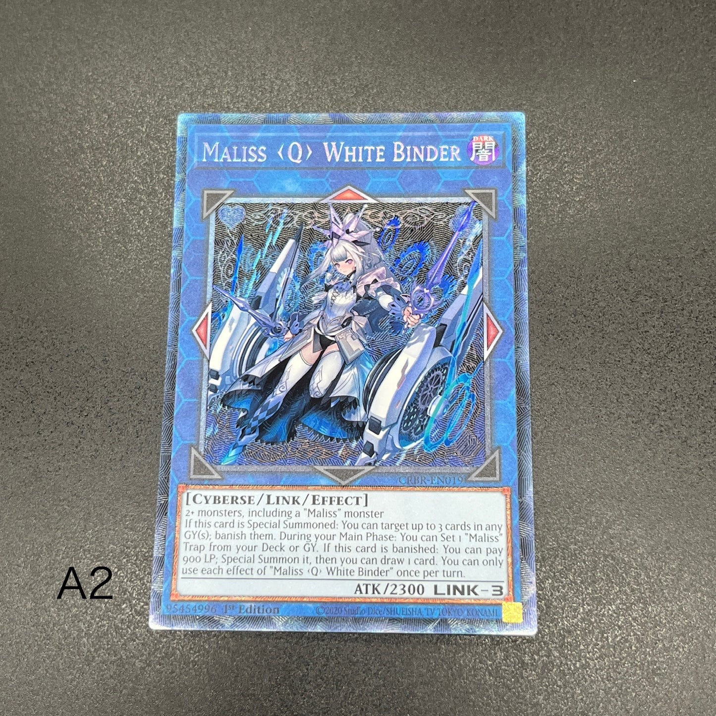 遊戯王 M∀LICE<Q>WHITE BINDER/コレクターズ/英語/1st/EU