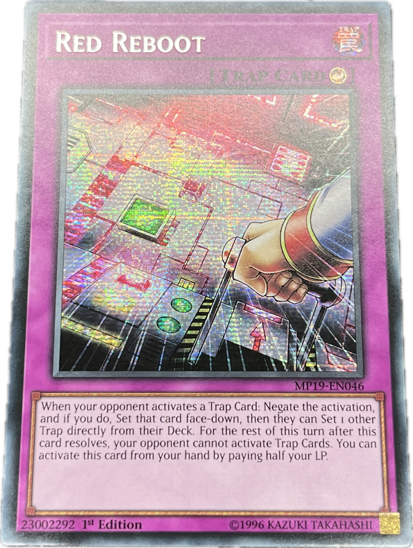 遊戯王 レッド・リブート/シークレット/英語/1st