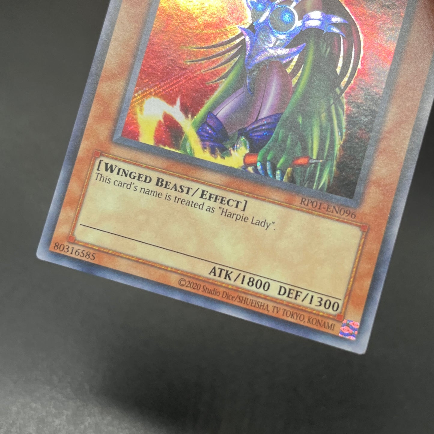 遊戯王 ハーピィ・レディ・SB/シークレット/英語/北米版