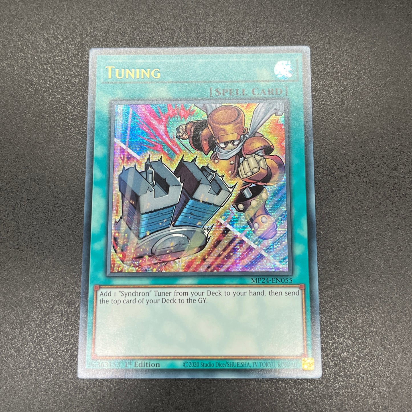 遊戯王 調律/シークレット/英語/1st/EU版